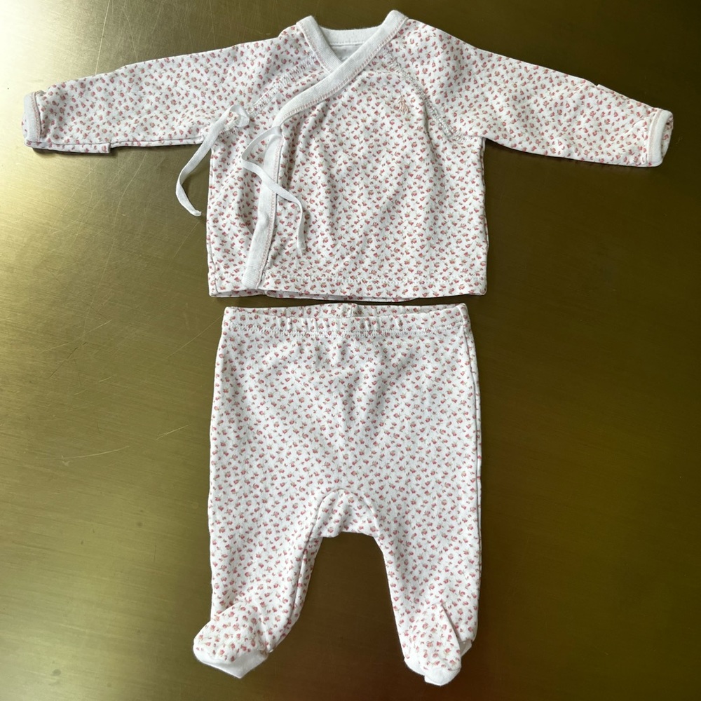 Ralph Lauren Floral Newborn Set